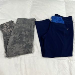 (2) athletic yoga woman’s medium workout leggings by Vogo Athletica & M Rena